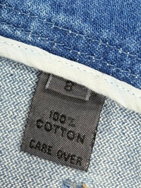 Lizwear by liz Claiborne Womens Size 8 Vintage 80s Front & Back Seam Jeans - Picture 9 of 10